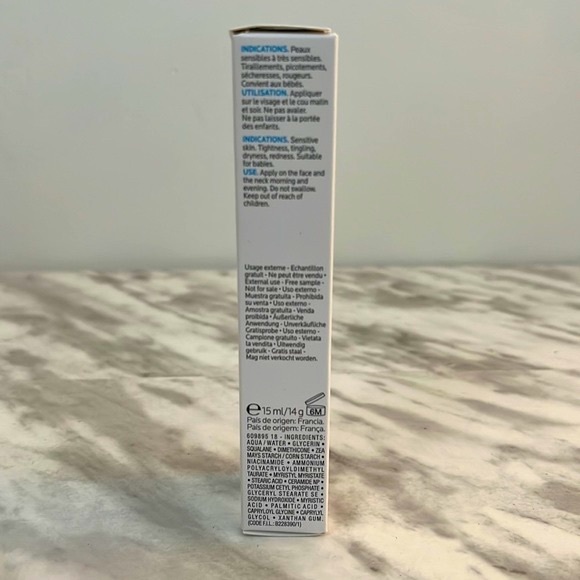 NWT La Roche Posay TOLERIANE SENSITIVE FACE MOISTURIZER - Picture 2 of 6